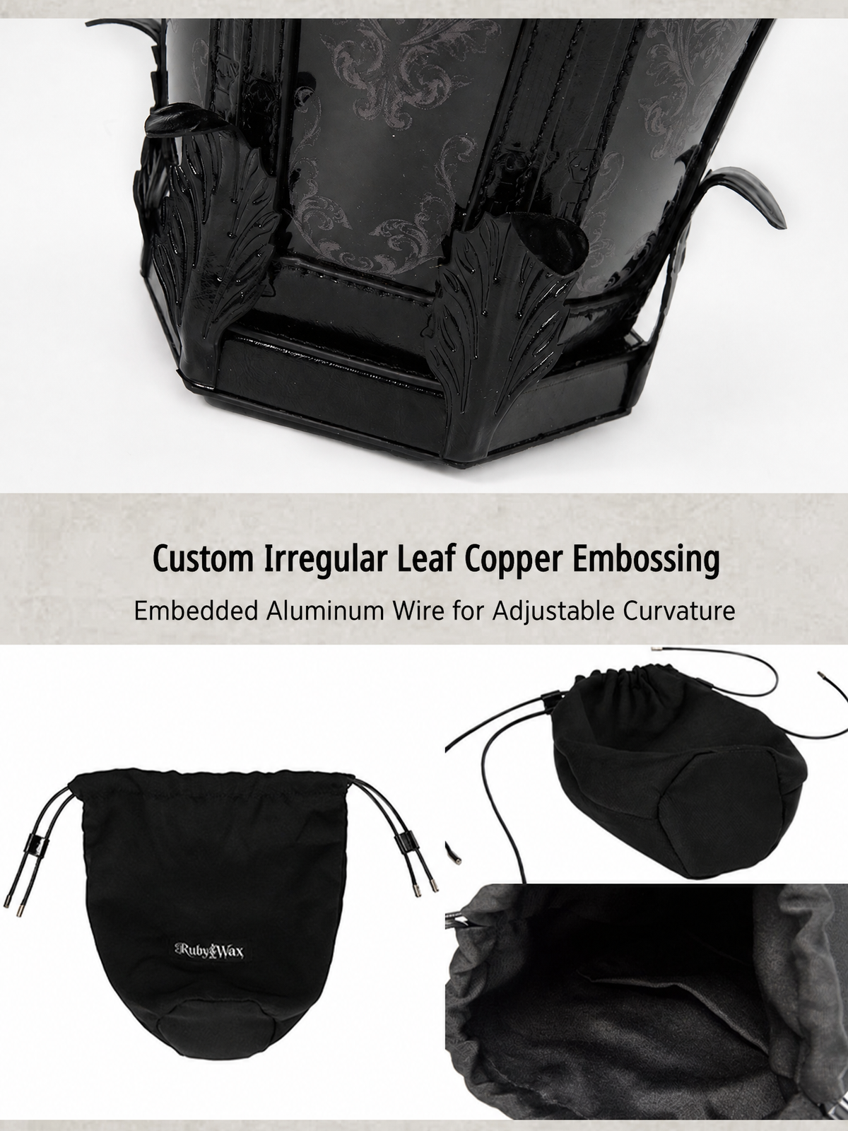 Emberless Lantern Original Gothic Dark Lantern Bag