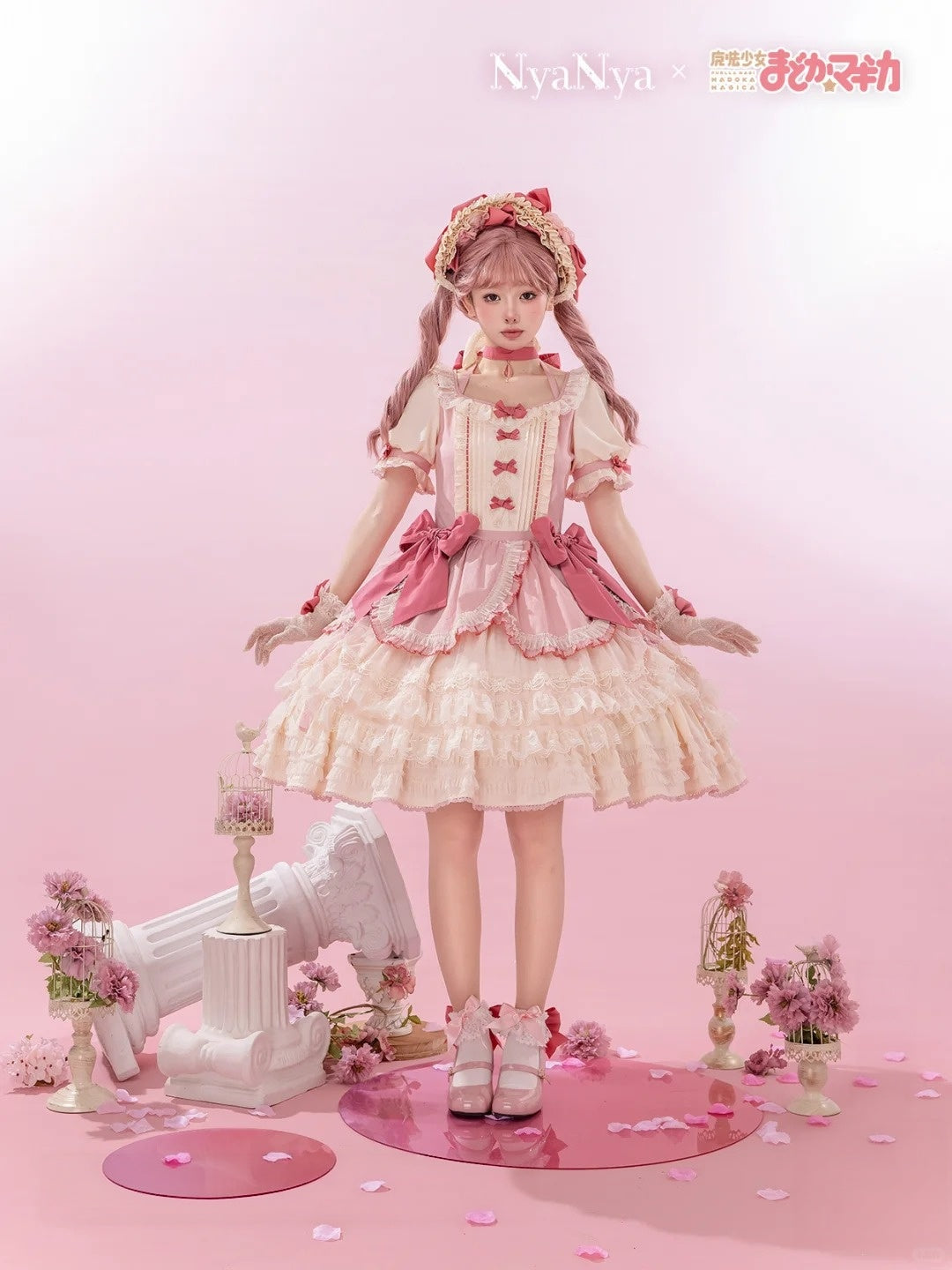 Puella Magi Madoka Magica Collaboration Lolita Madoka & Homura Akemi OP Dress