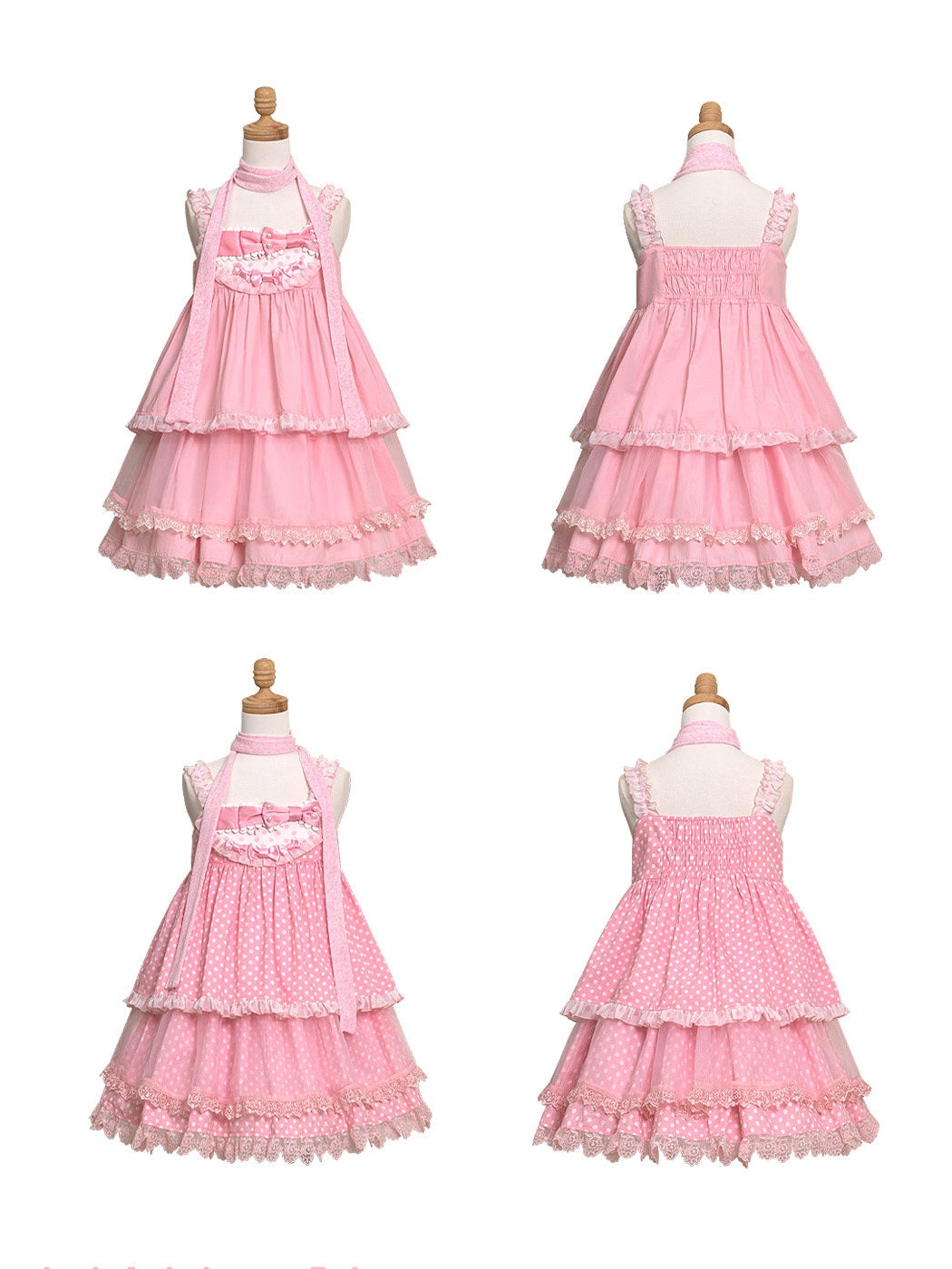 Candy Blog Lolita Pink Top & Skirt Set