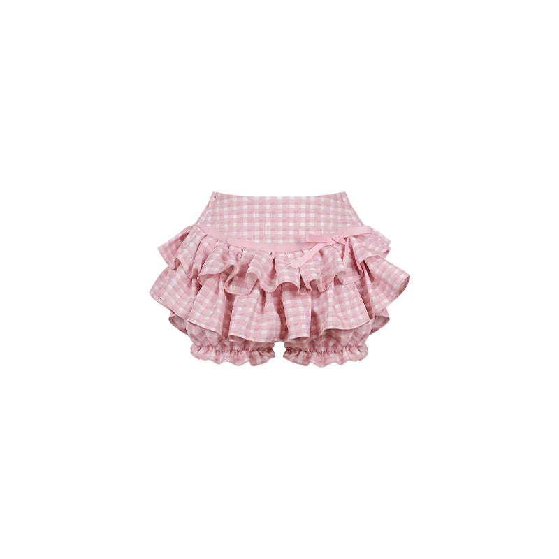 Song Nainai White Top & Skirt Set