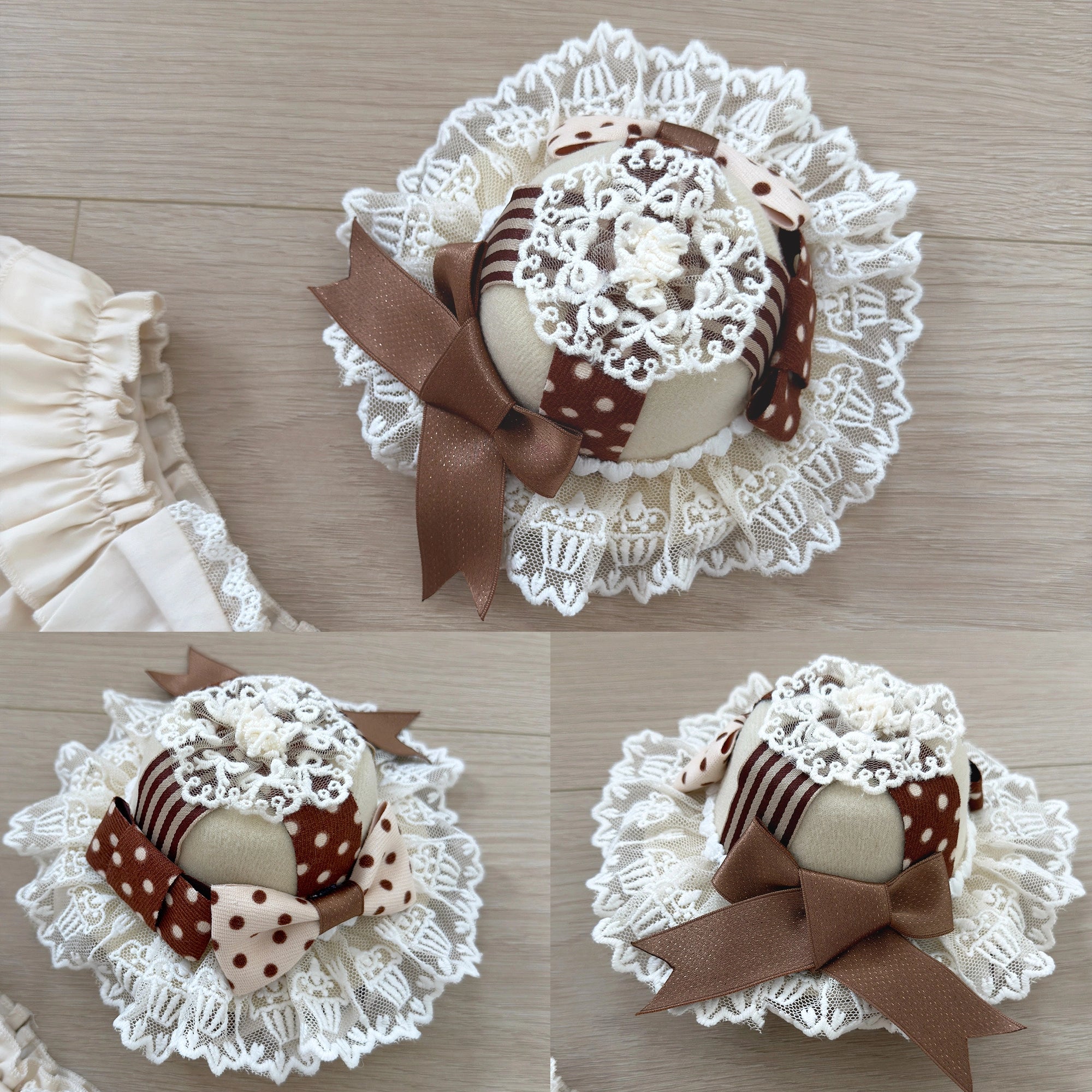 Teddy Bear Daily News Sweet Vintage Lolita Dress JSK OP