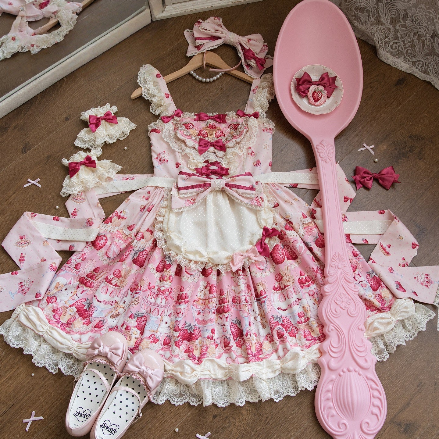 Buffy Bunny Lolita Pink JSK Dress