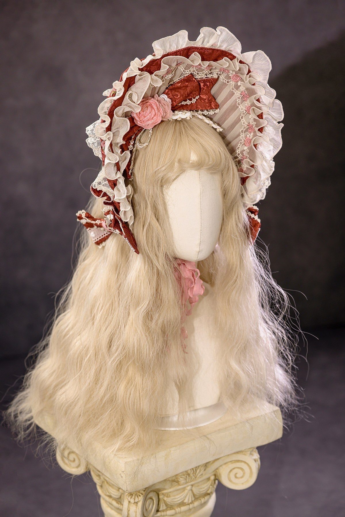 Moonlit Rose Vintage Cake Lolita OP Dress