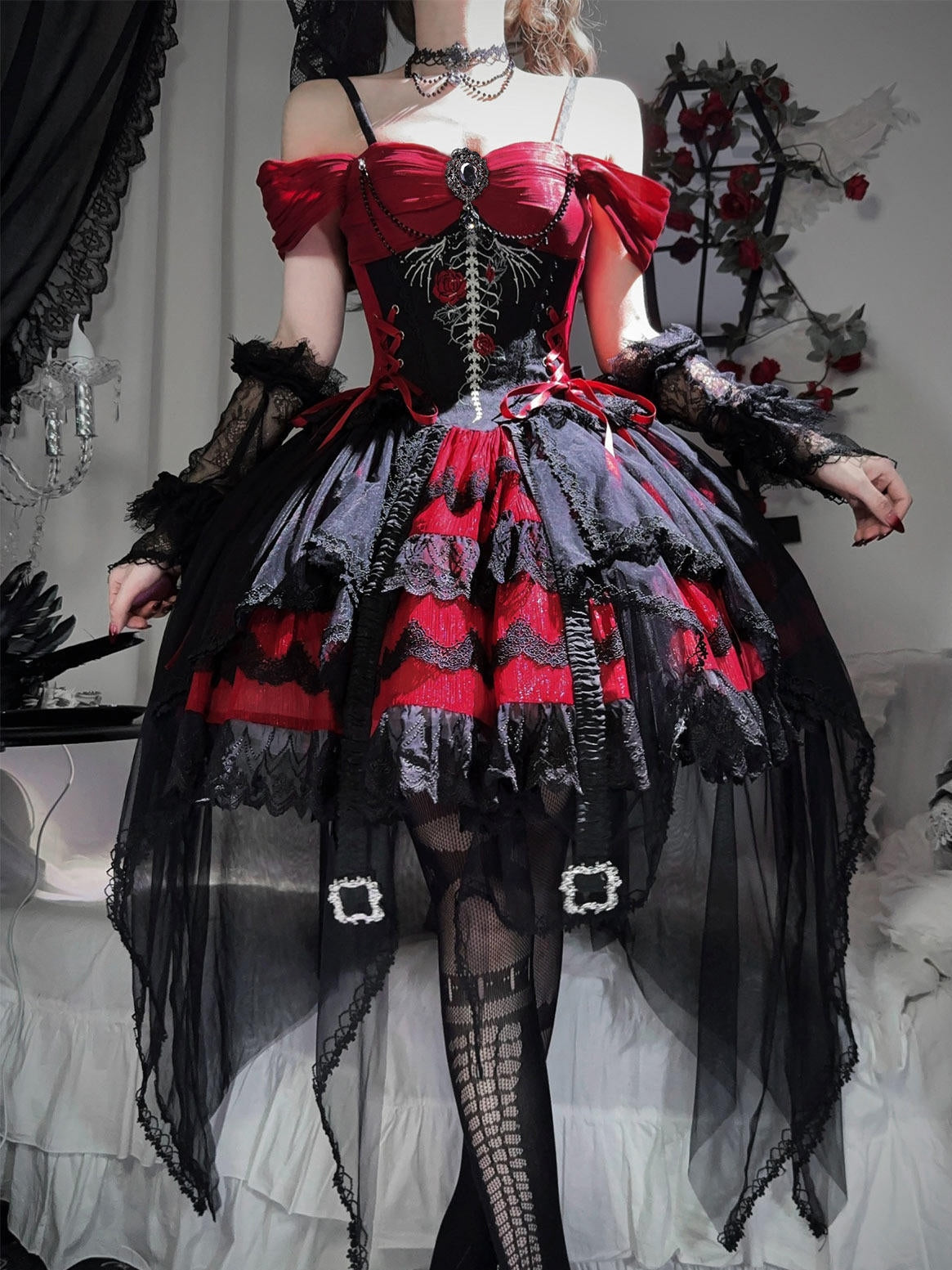 Dragon Bone Eternity Gothic Lolita JSK Dress