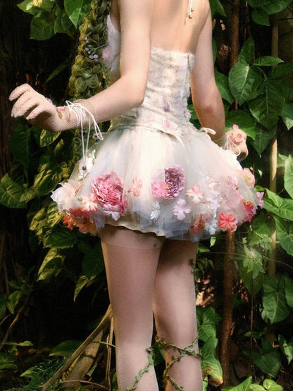 Lolita Fairycore Vintage Camisole Set LG1047