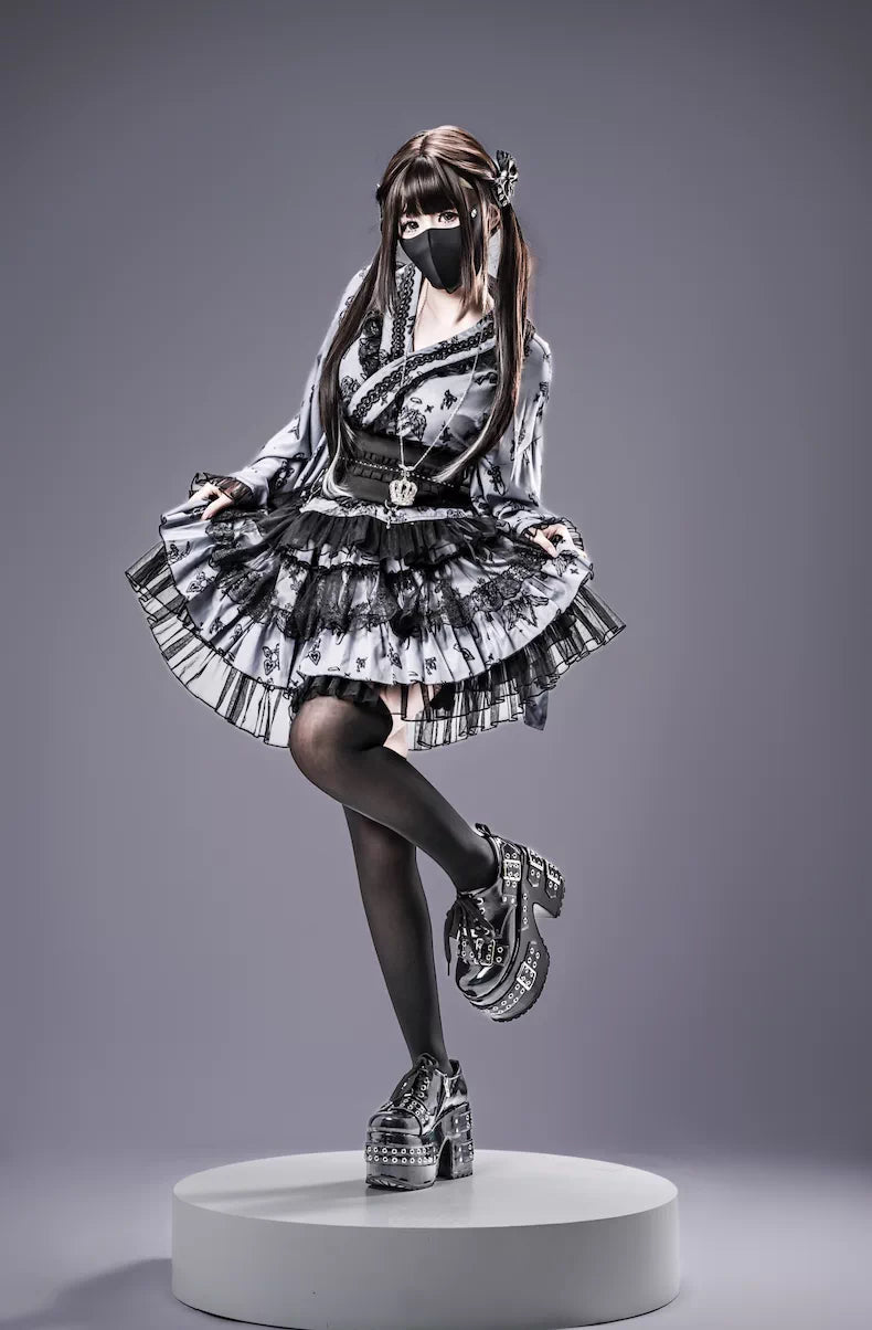 Stitched Puppet Galaxy and You Gothic Lolita Yukata Set