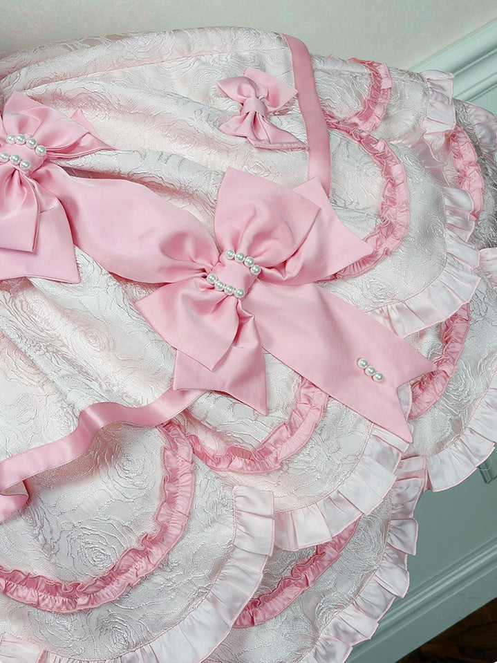 Sweet Petals Lolita Pink Halter Dress