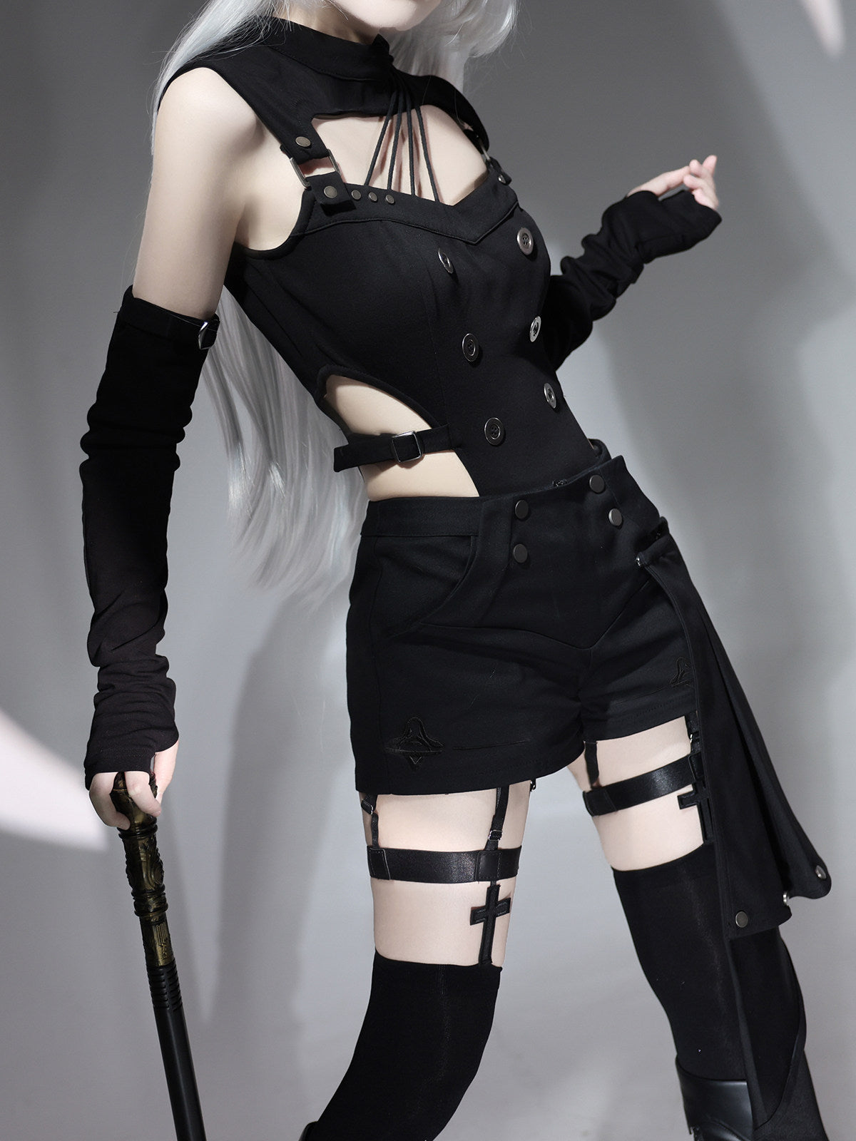 Banquet Phantom Thief Dark Gothic Lolita Set