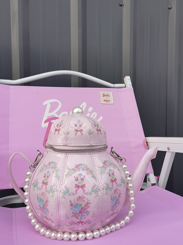 Novelty Teapot Hand‑Held Lolita Crossbody Bag