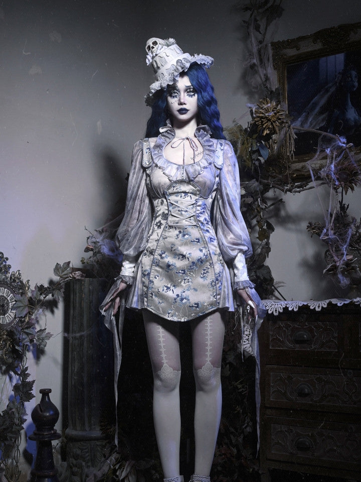 Zombie Bride Gothic Shirt & Dress Set