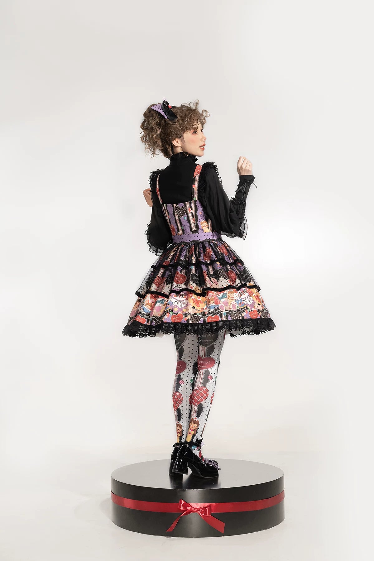 Doll Clinic Bunny Embroidery Sweet Gothic Lolita Suspender JSK