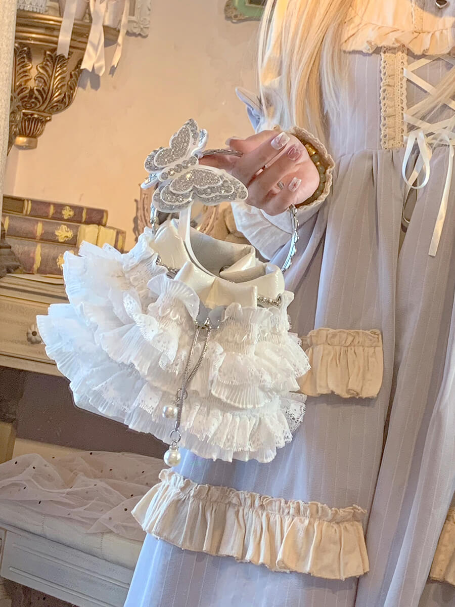 Lolita Lace Butterfly Shoulder Bag LE8006