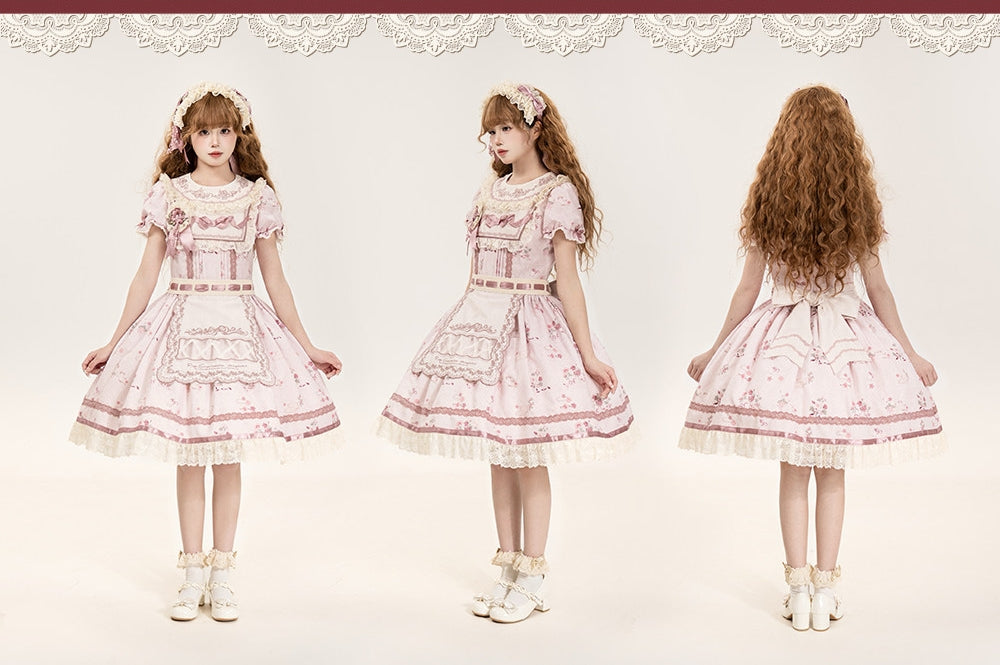 Rose Catalog Lolita Pink OP Dress