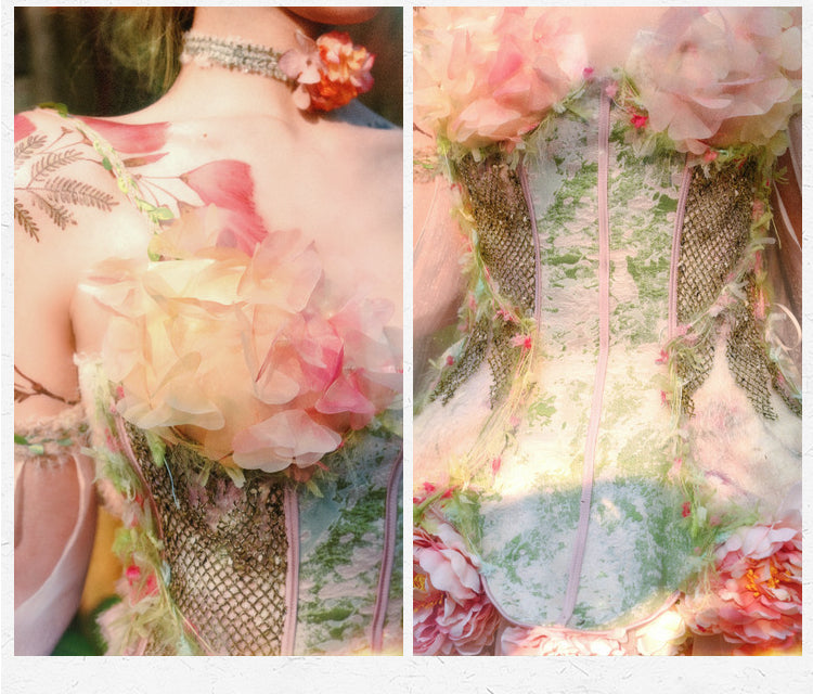 Robe midi corset Esprit de la Forêt