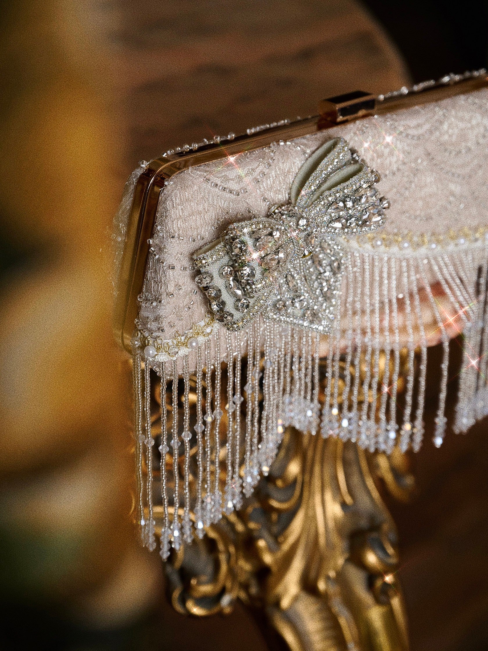 Slavic Heiress Rhinestone Handbag