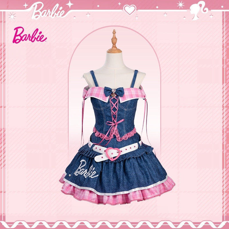 Dreamy Daydream x Barbie Collab Lolita Embroidered Camisole Set