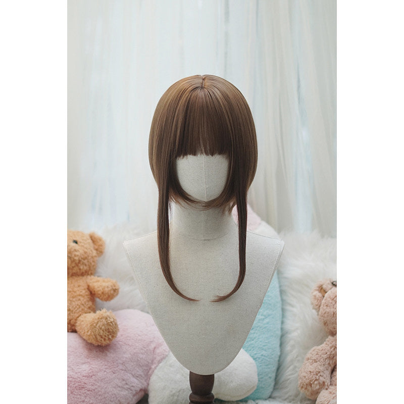 Lolita Vintage Sweetheart Twin Tail Claw Clip Spring Curl Wig