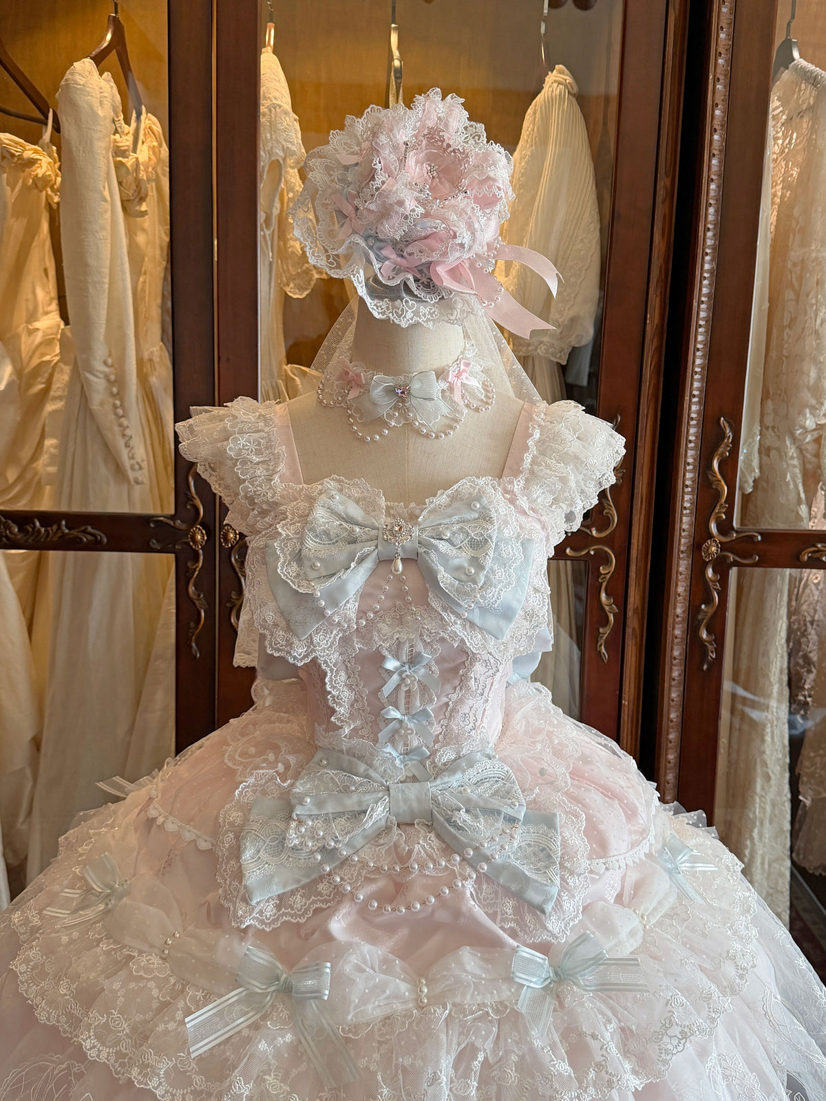 Rabbit Dream Letter Ballet Sweet Lolita JSK Suspender Dress