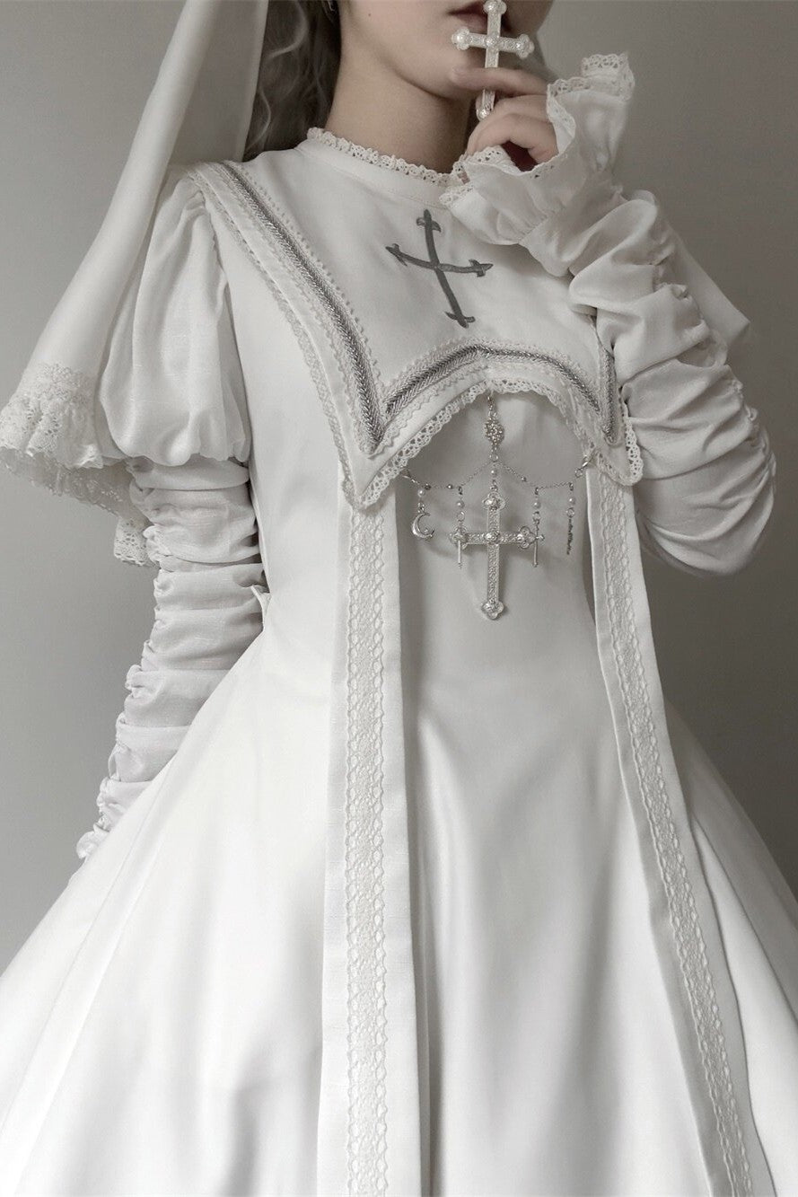 Moonlight Prayer Bishop Lolita OP Dress