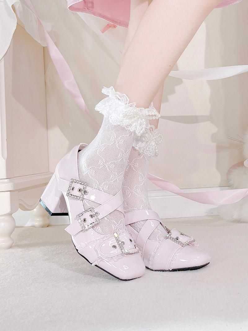 Lolita Ryousangata Jirai-kei high heels LE5026