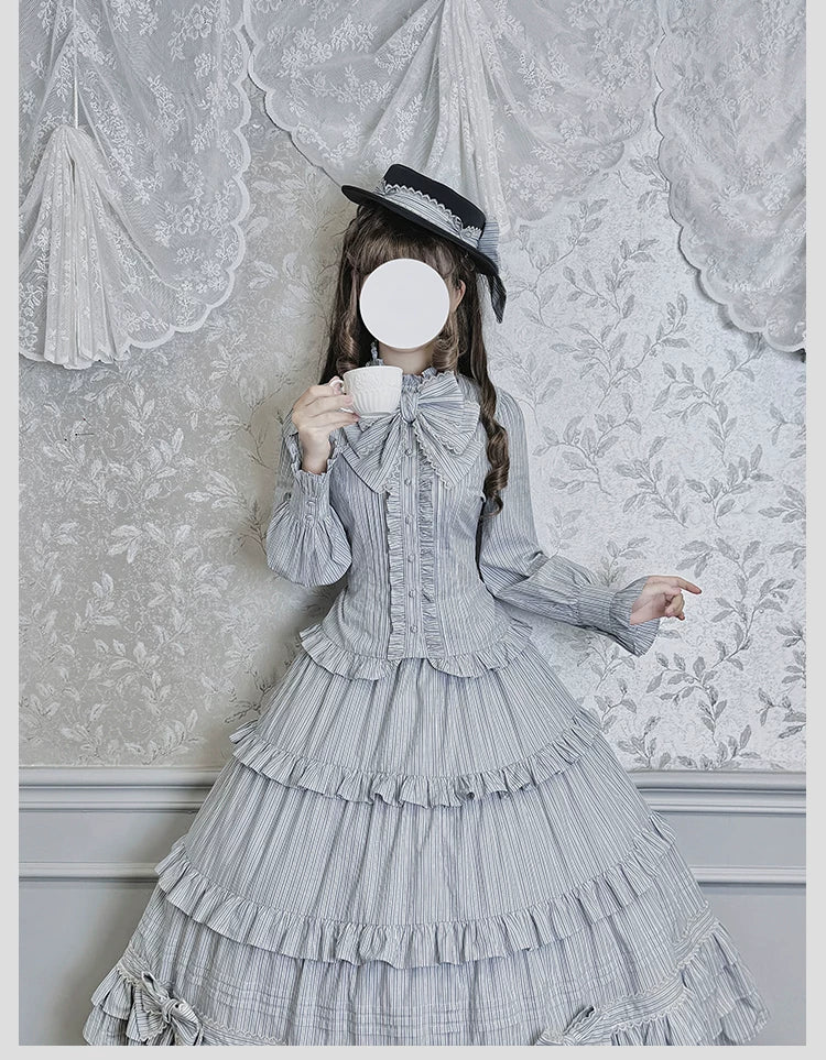 Victoria Duke Gray Classic Lolita Full Set
