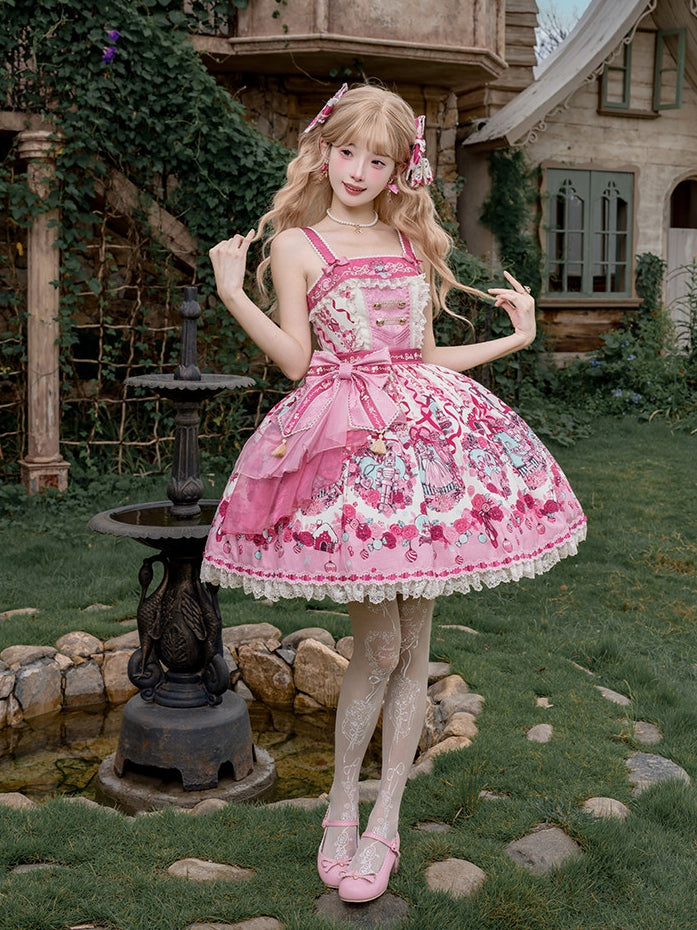 Nutcracker x Barbie Collab Original Lolita Elegant Embroidered JSK Dress