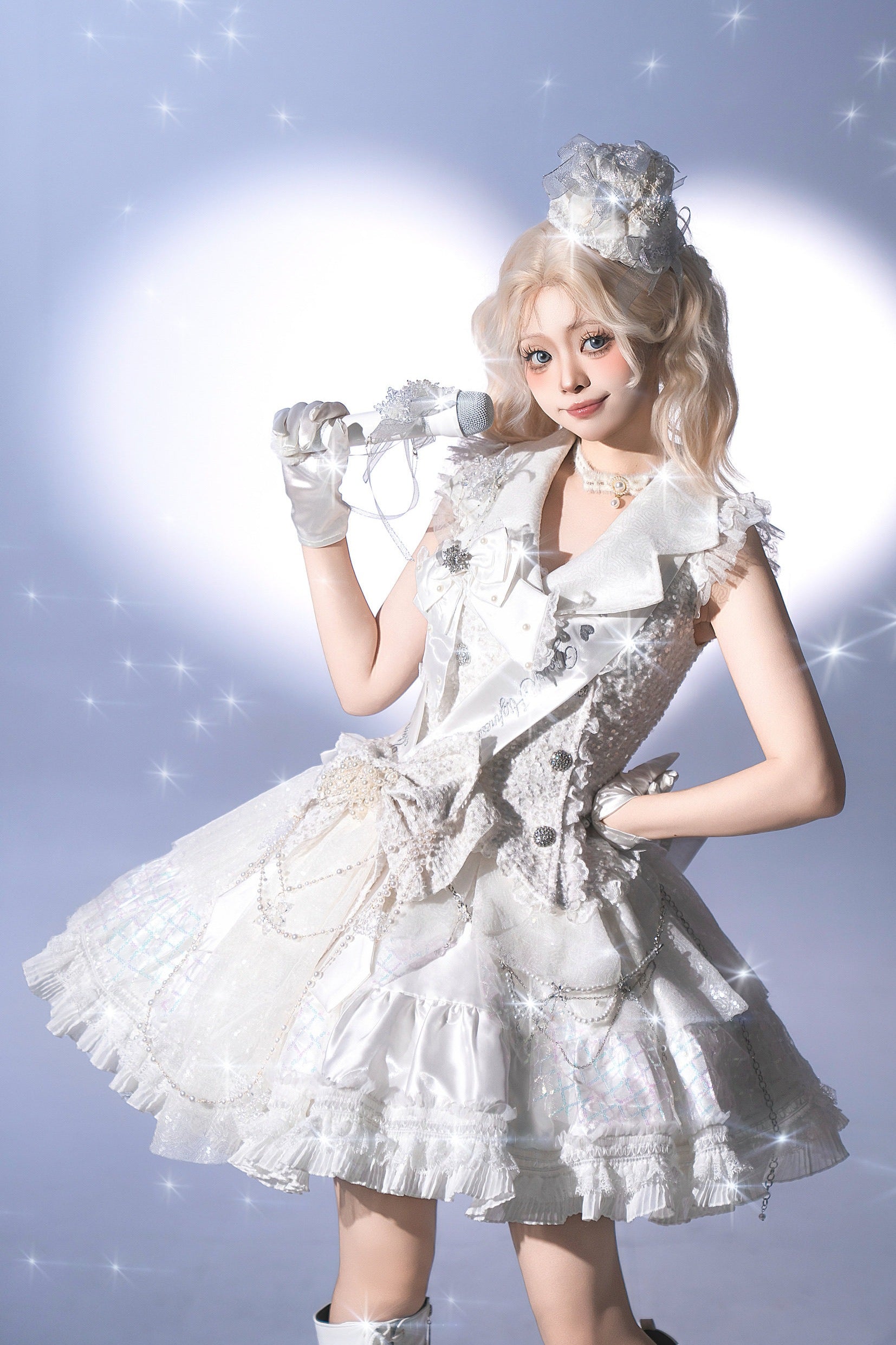Underground Idol Girl Group First Snow Stage Costume