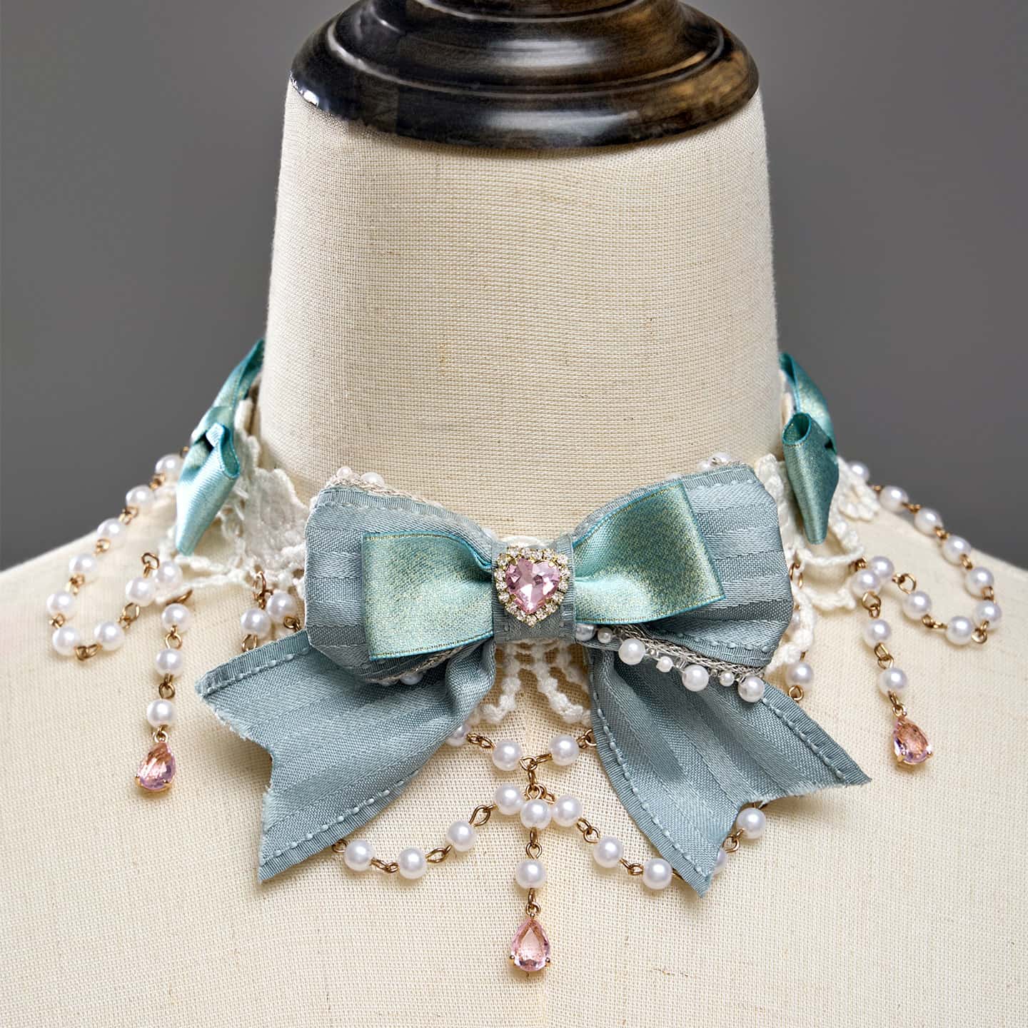Antique Gem Fragrance Lolita Green JSK Dress Set