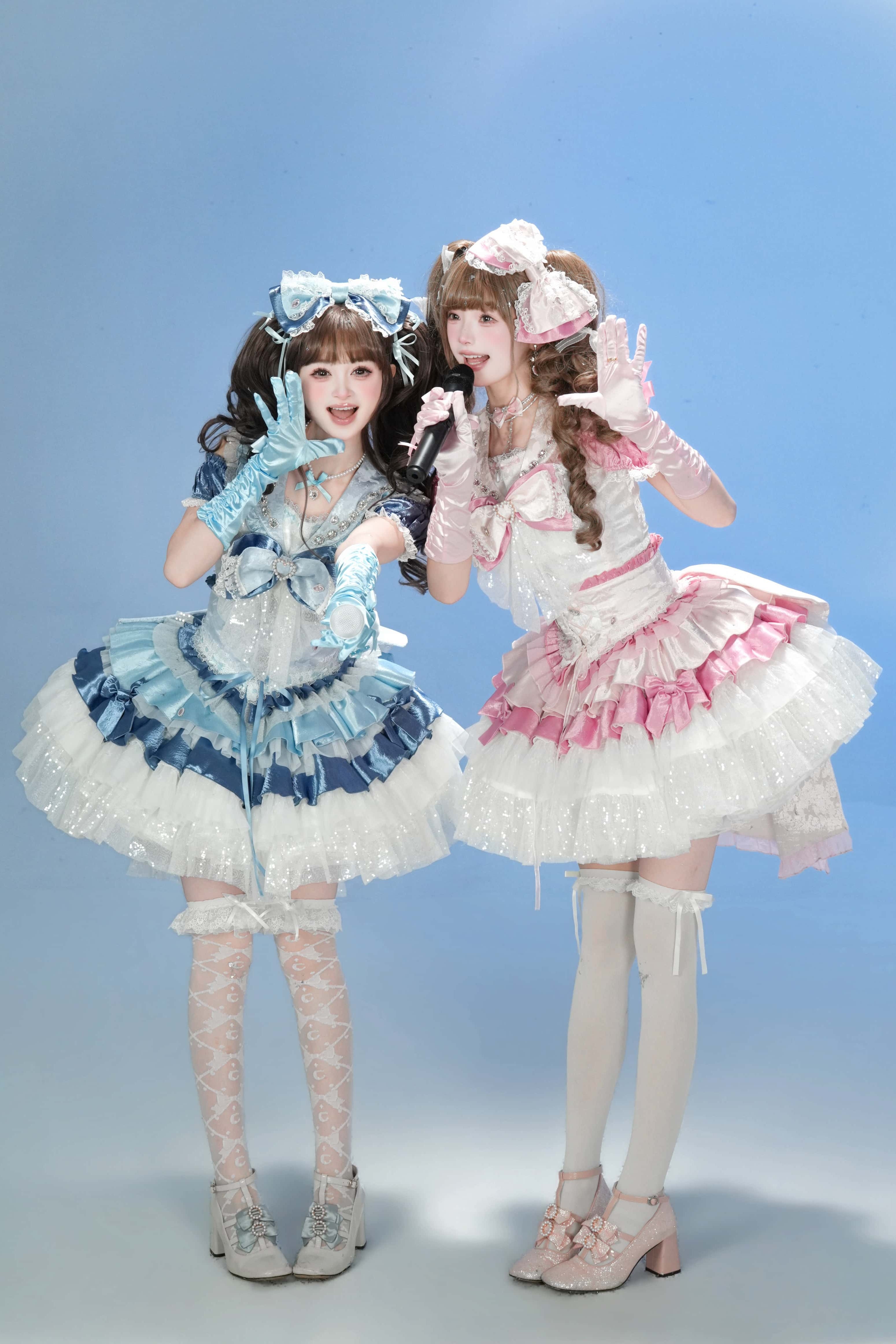 Morning Star Magical Girl Lolita Idol Costume Outfit Set