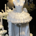 Lolita White Moonlight Romantic Light Bridal Dress LFD0003