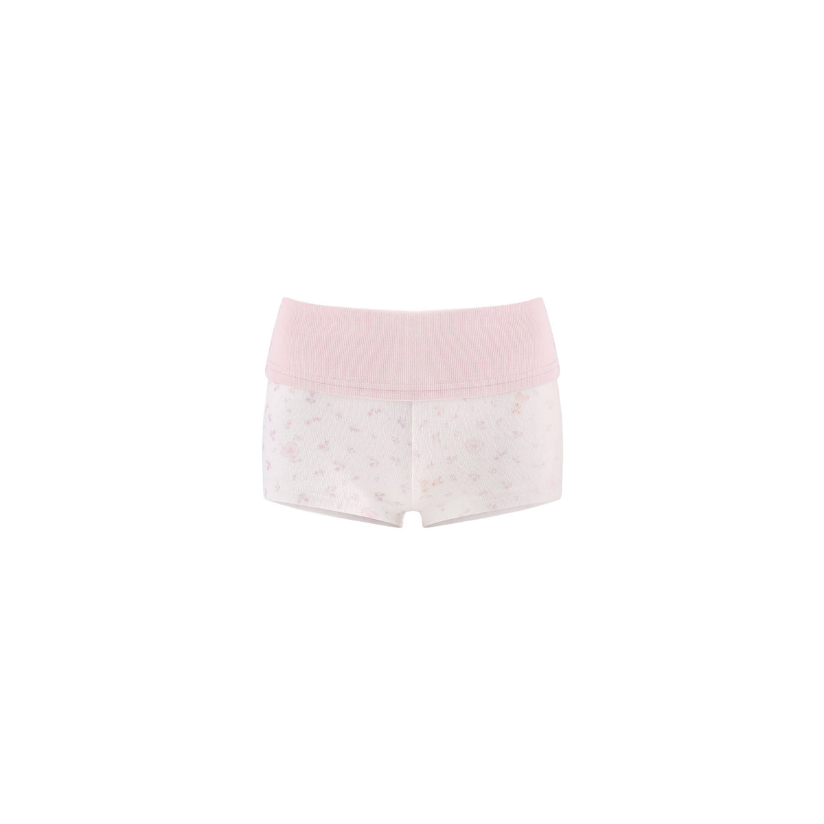 Star Fall Floral White Hooded Jacket Pink Camisole White Floral Shorts Girly Set