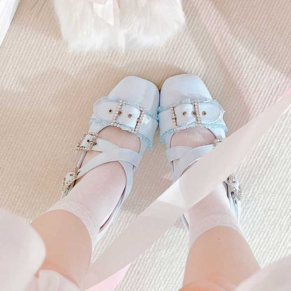 Lolita Ryousangata Jirai-kei high heels LE5026