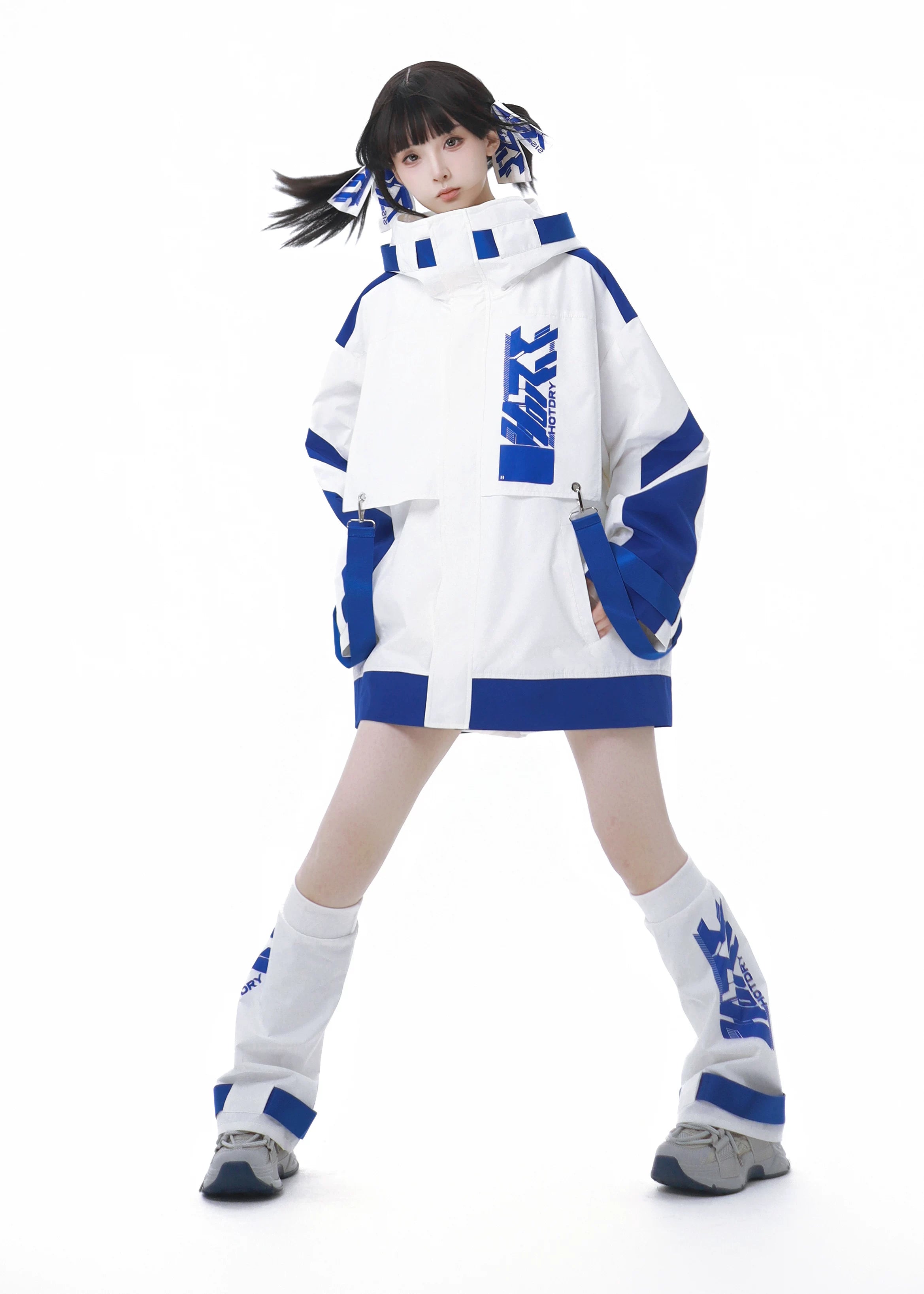 Stardust Code Techwear Short-Sleeve Jacket and Shorts Set