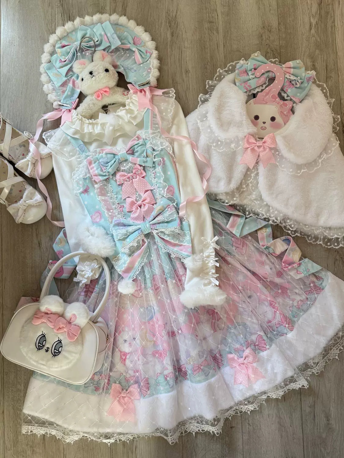 Candy Marie Cat Sweet Lolita JSK Suspender Dress