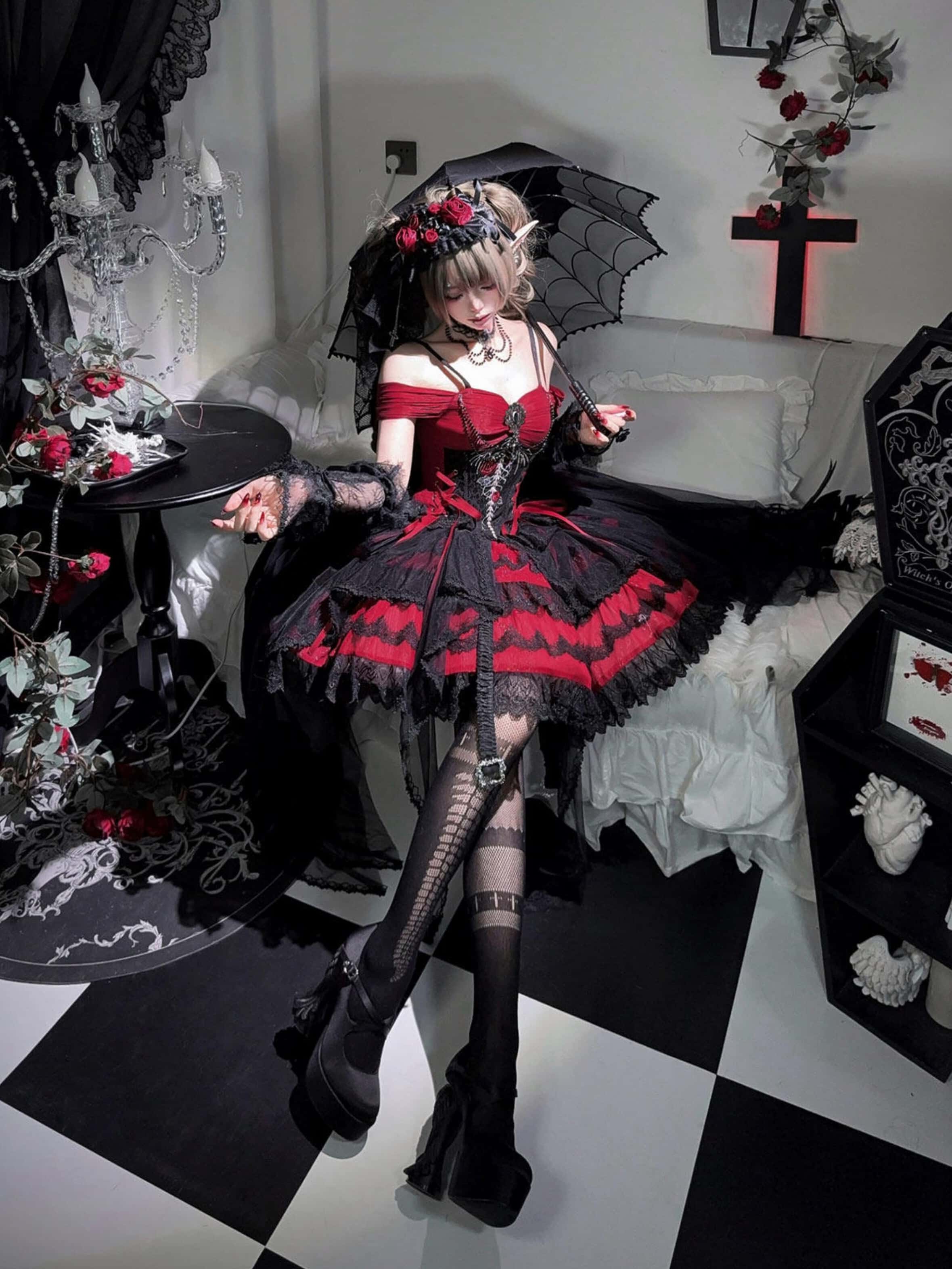 Dragon Bone Eternity Gothic Lolita JSK Dress