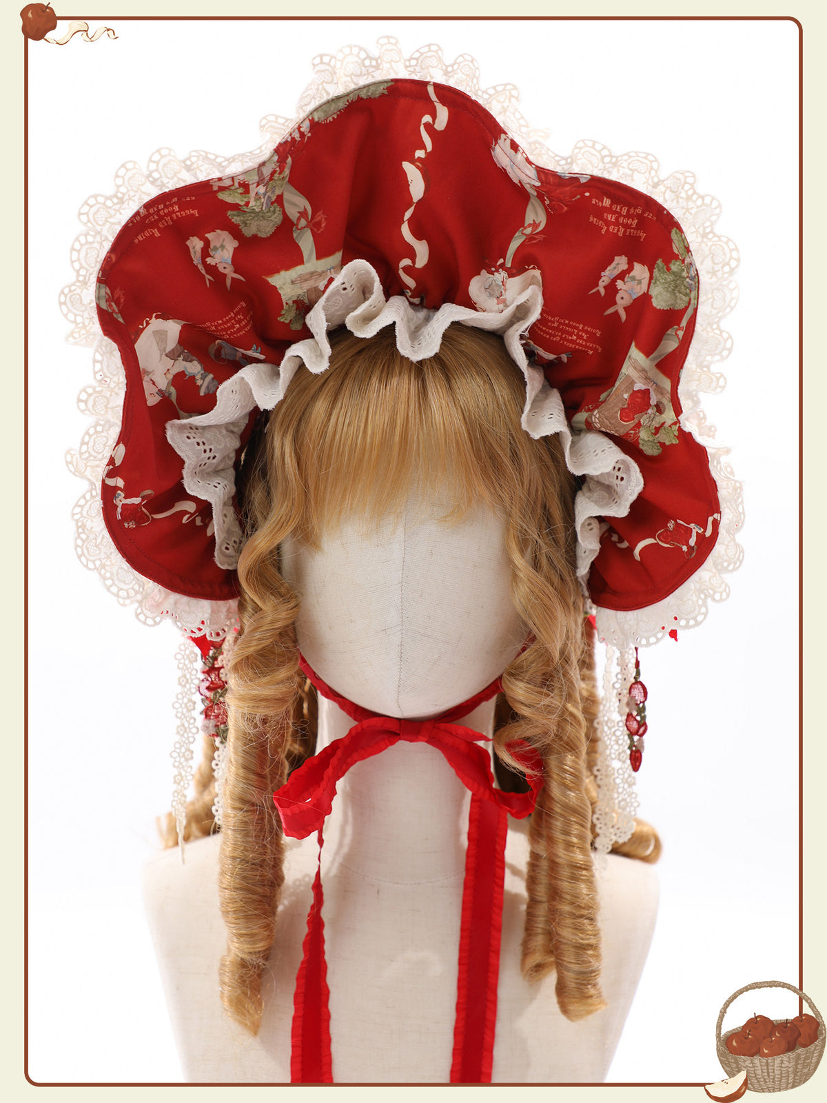 Little Red Riding Hood Original Fairy Tale Style Lolita Accessories