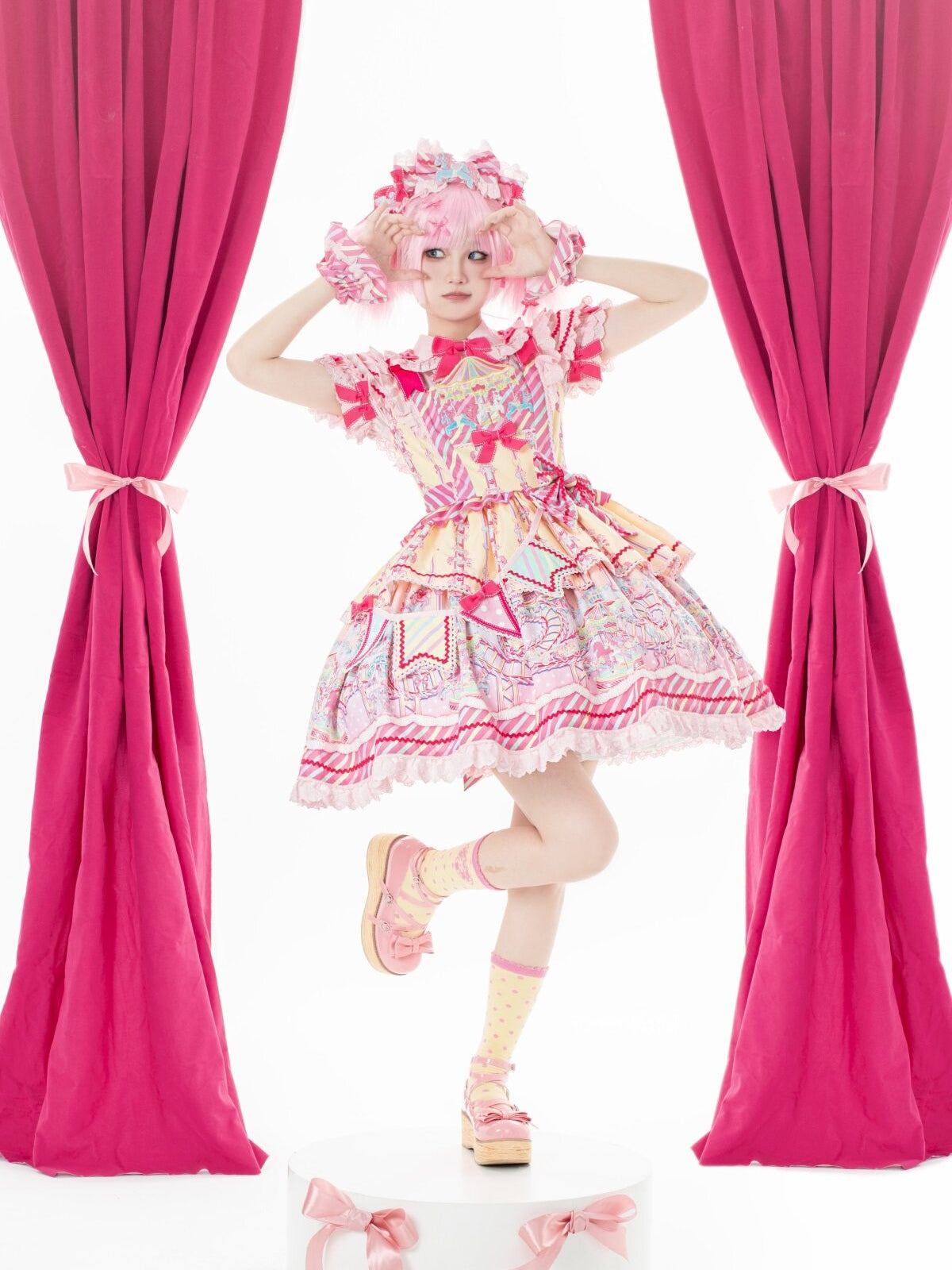 Candy Amusement Park Lolita JSK Set