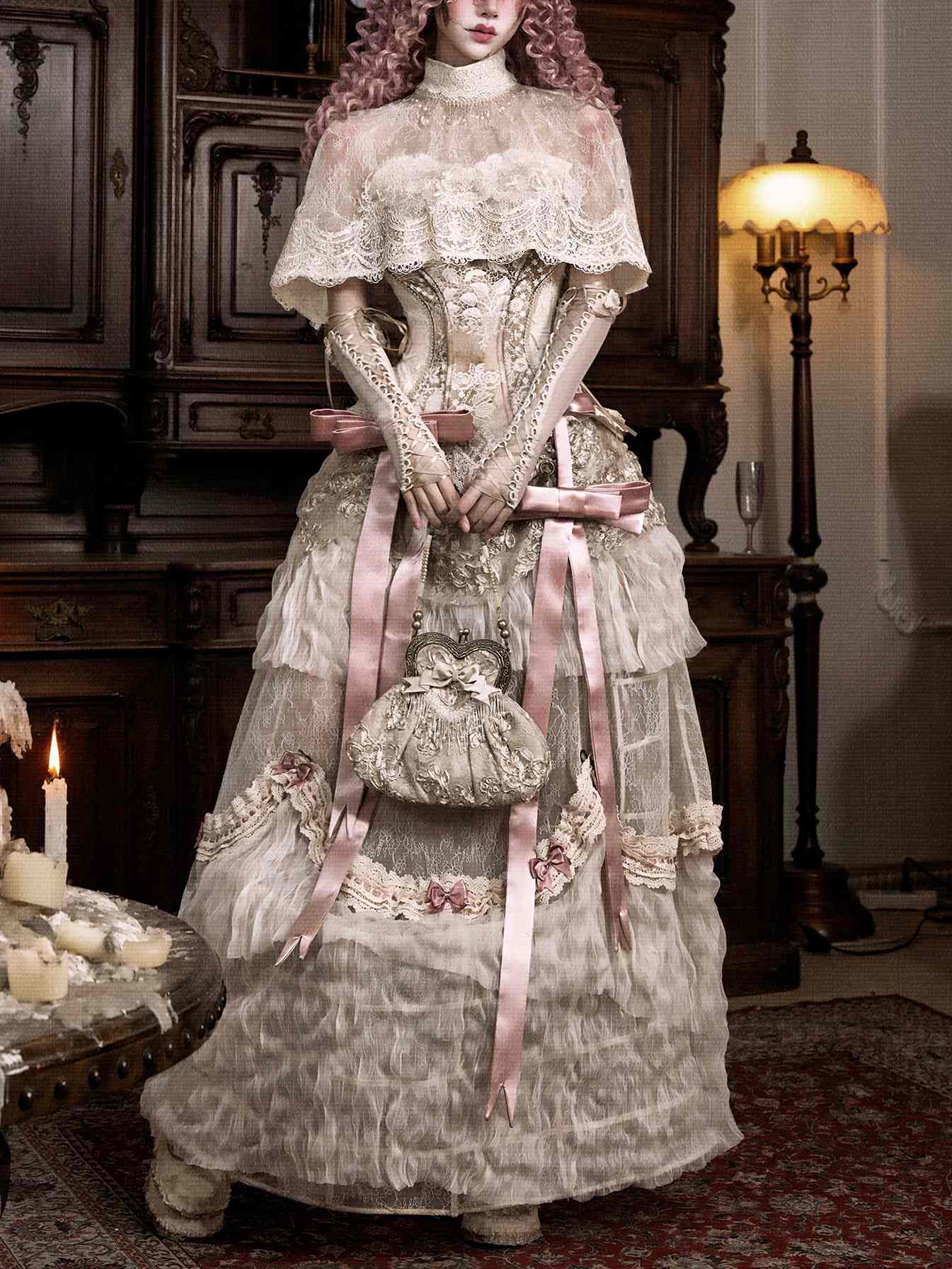 Lolita Gothic Versatile Rococo Outfit LG1050