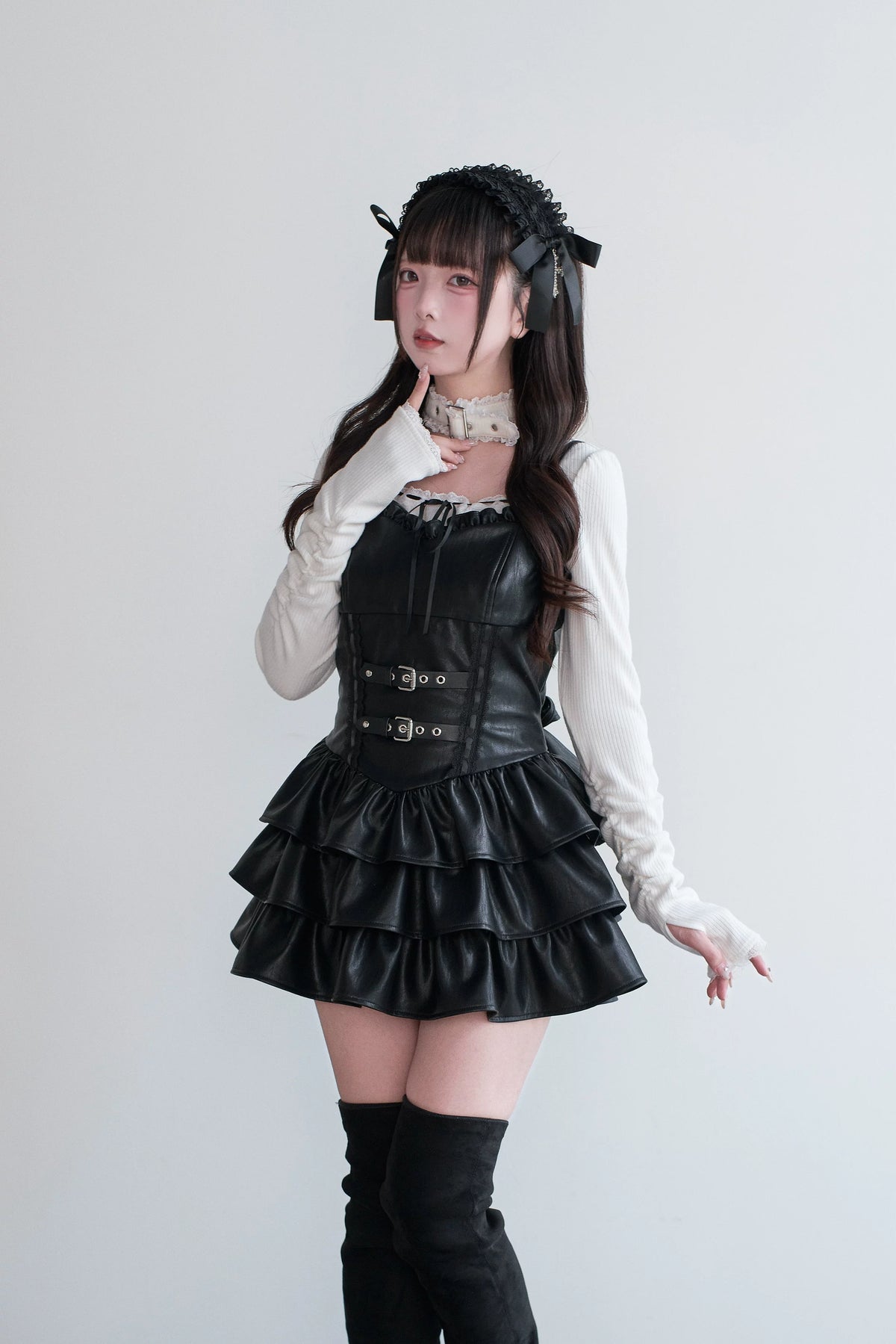 Slip Skirt Original Japanese Style Subculture Mass Produced Cami Dress