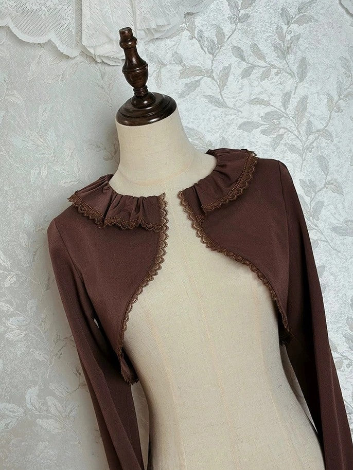 Victoria Duke Classic Lolita Short Outerwear & Long Sleeve Blouse