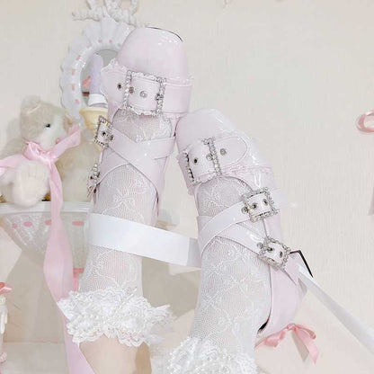 Lolita Ryousangata Jirai-kei high heels LE5026