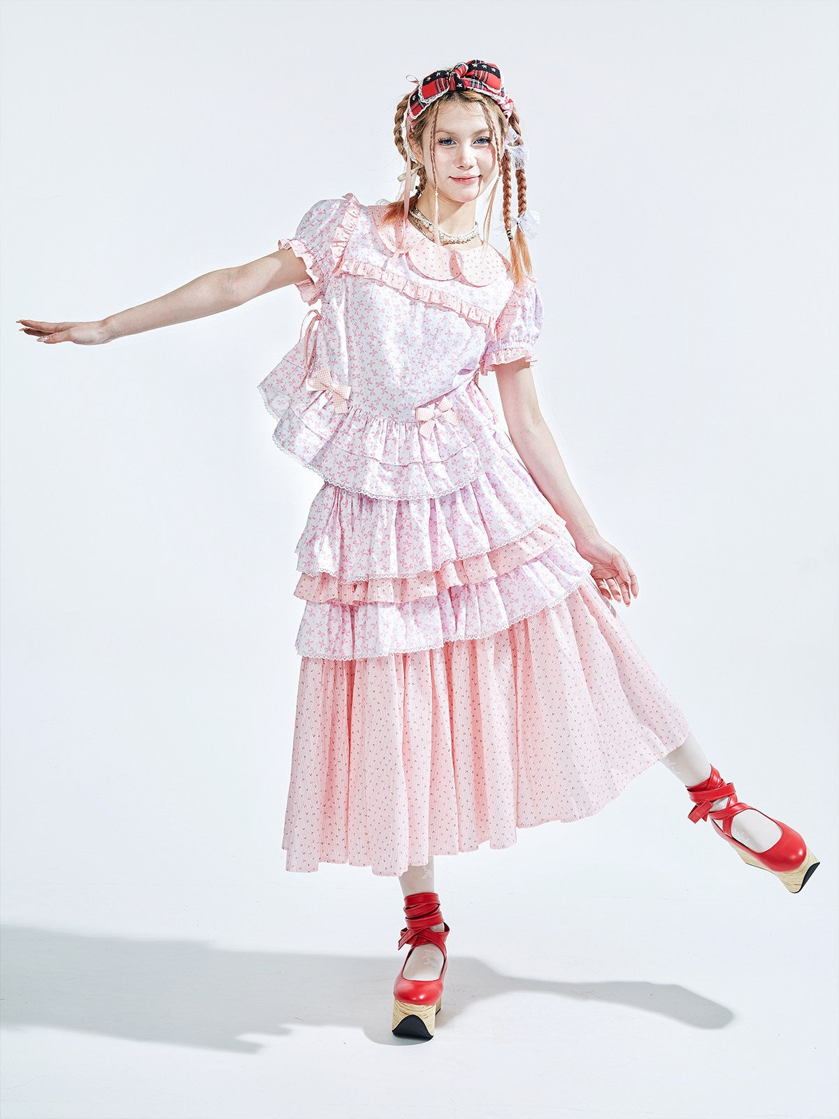 Old-School Hime Pink Dress Set