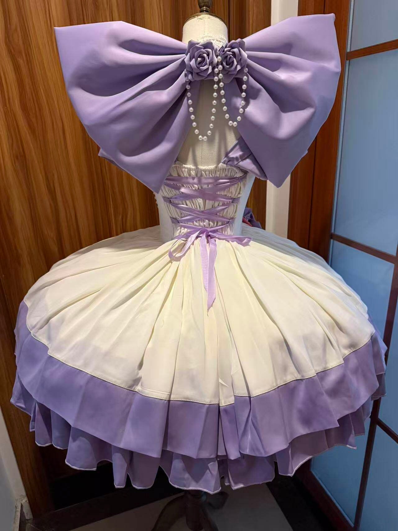 Treasure Chest Rose Lolita Purple Dress