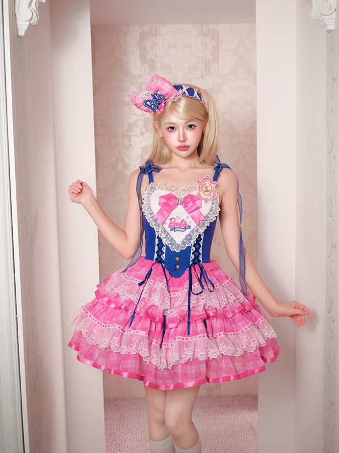 Princess Academy x Barbie Collab Original Sweet Lolita JSK Dress
