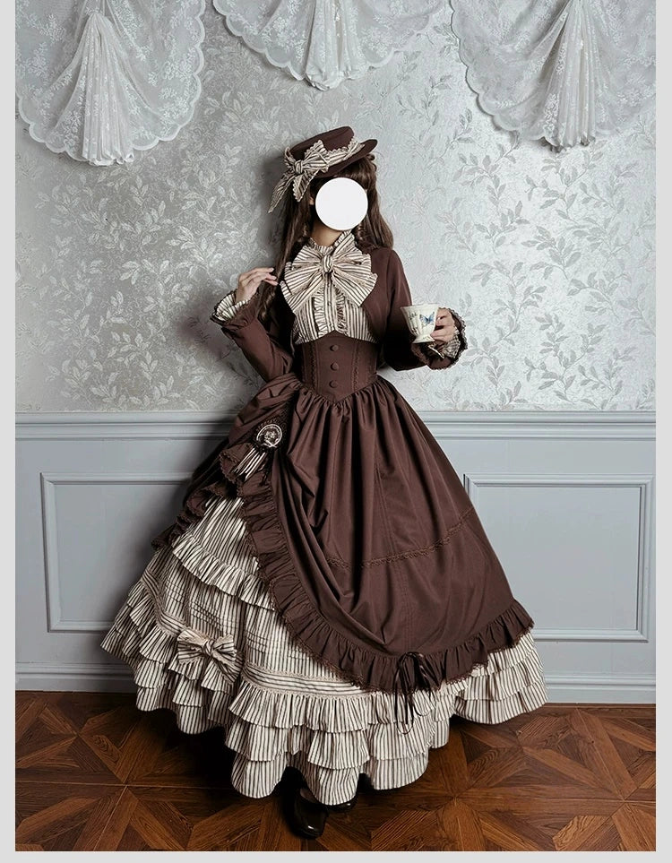 Victoria Duke Brown Classic Lolita Full Set