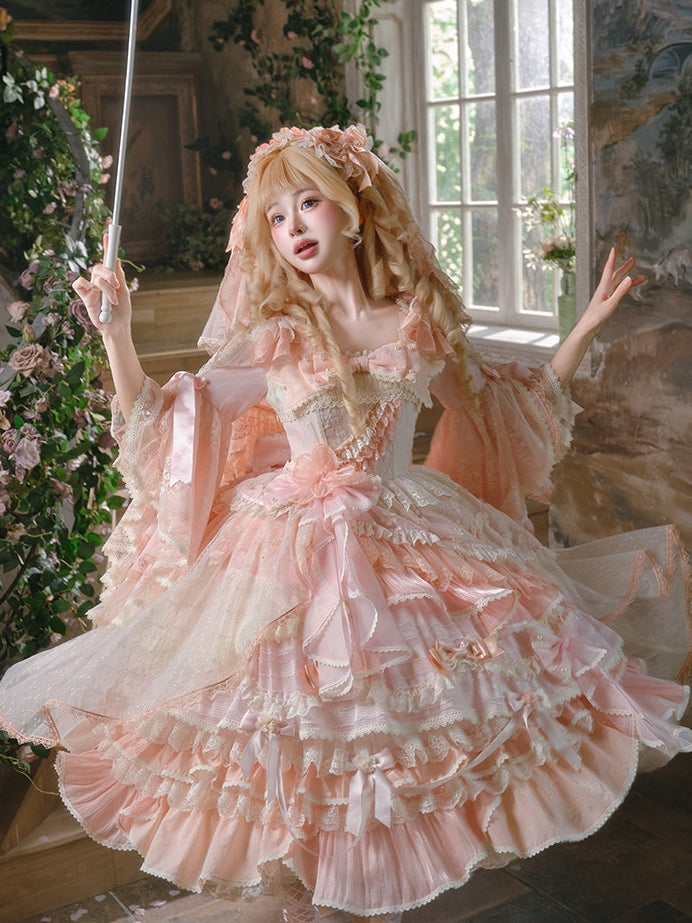 Cream Peach Princess x Barbie Collab Original Lolita Headband