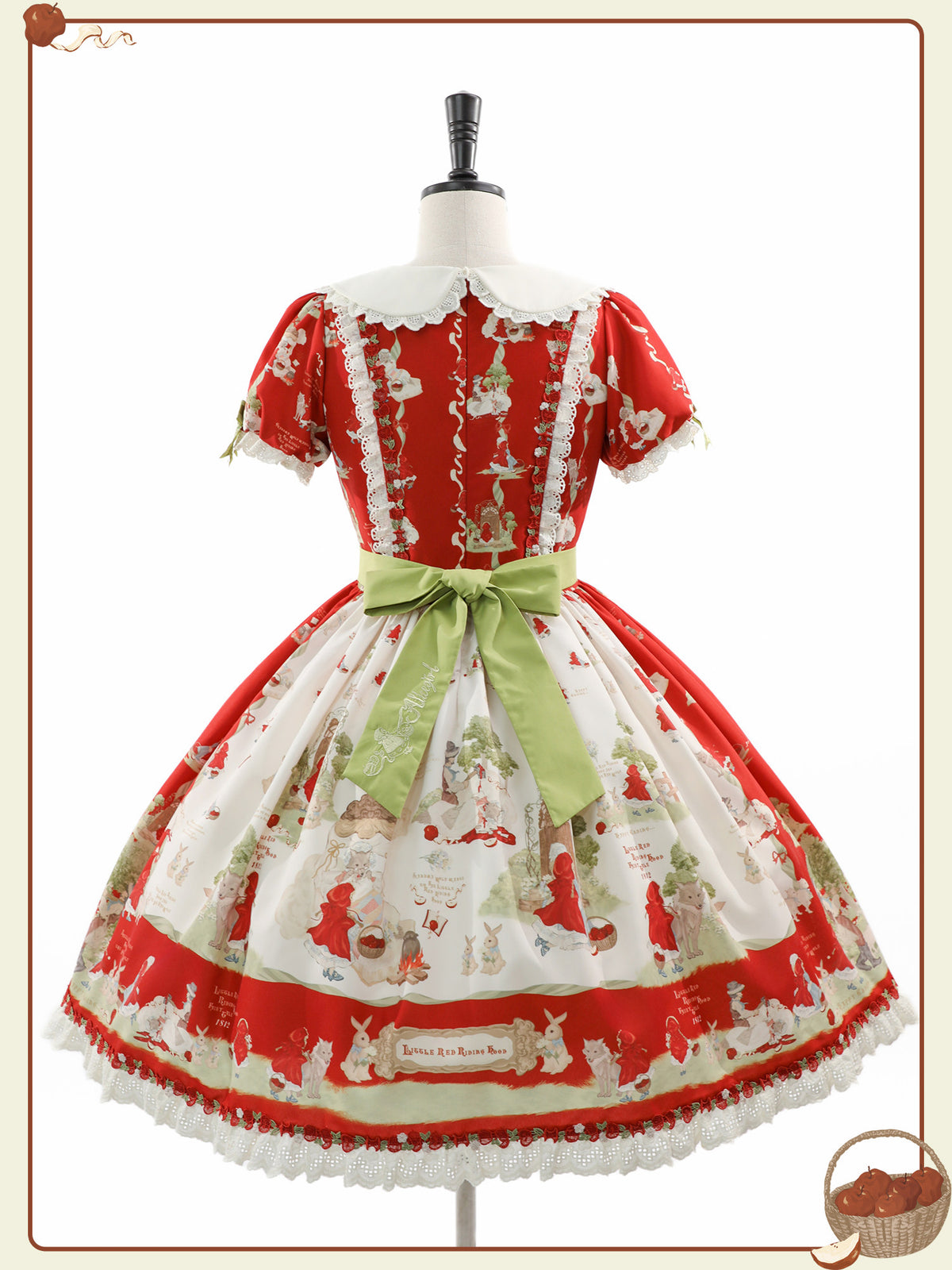 Little Red Riding Hood Original Fairy Tale Style Lolita OP Dress