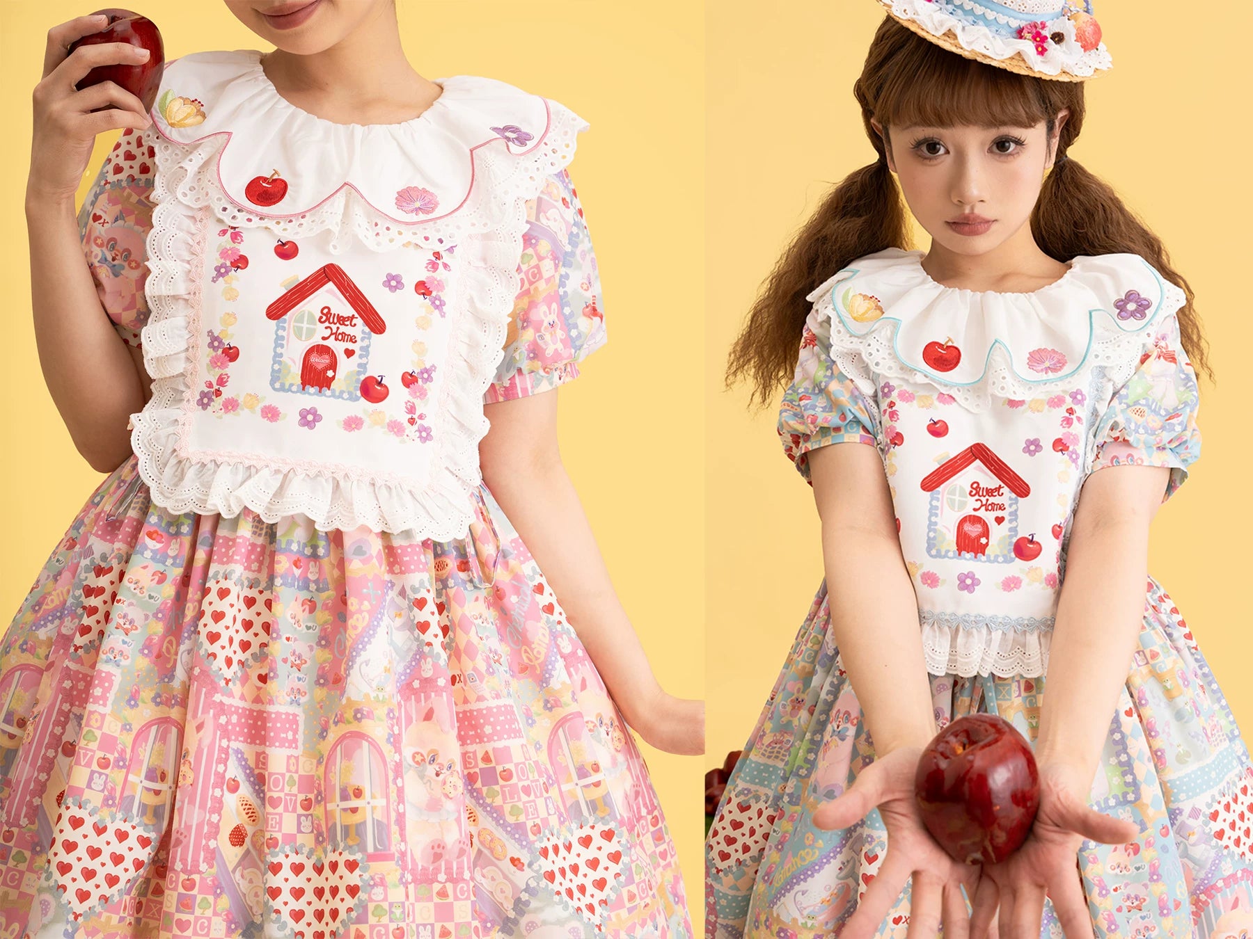 Sweet Home Candy House Print Classic Lolita OP Dress