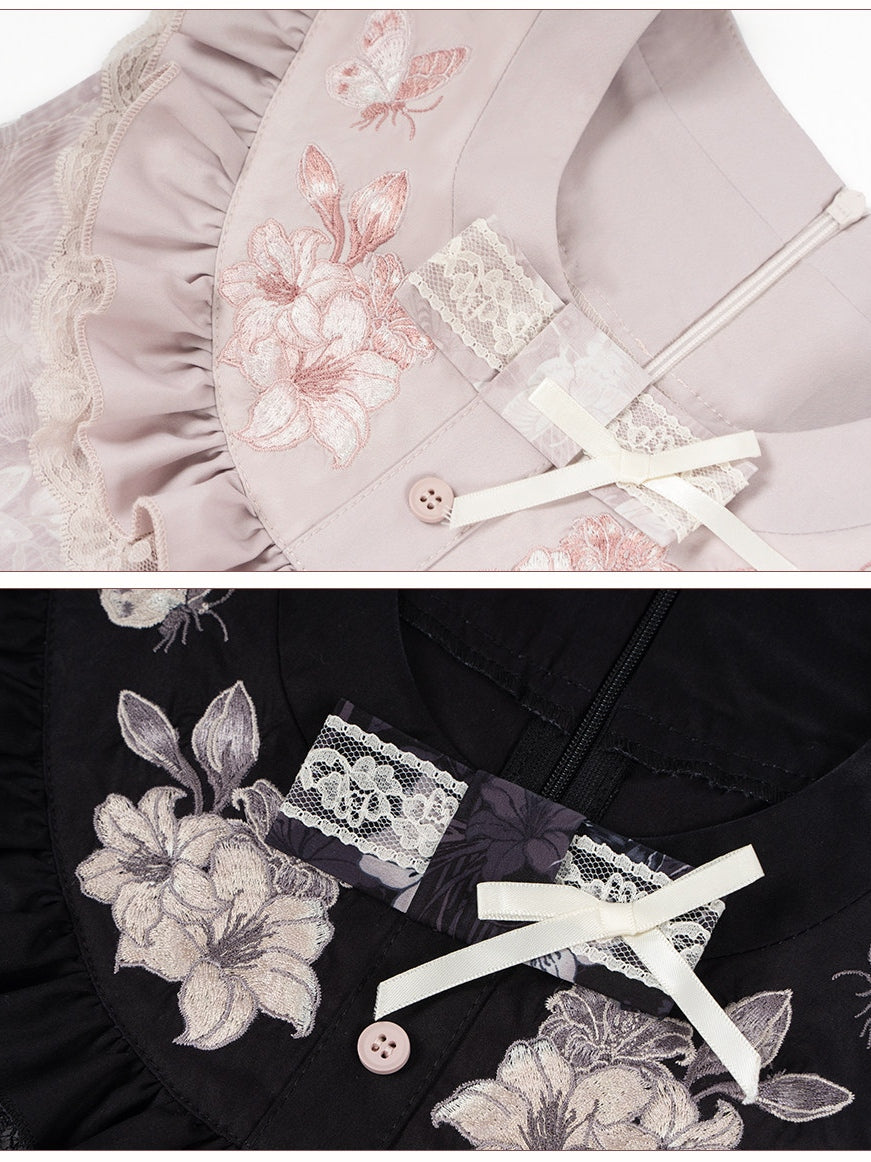 Star‑of‑Bethlehem Lily Japanese‑Style Classic Lolita JSK Dress