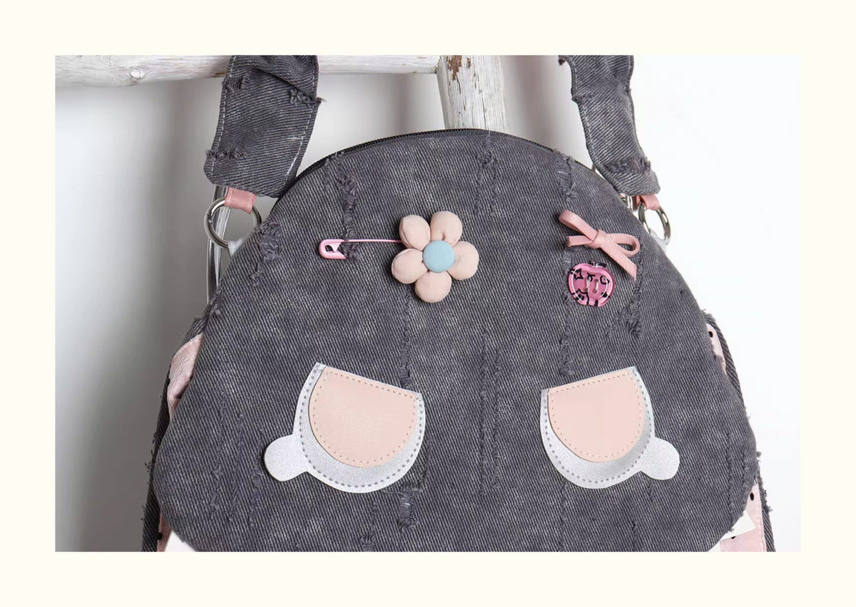 Magnetic Bunny Ear Sweet Cool Lolita Crossbody Bag
